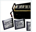 scan your antique glass plates to DVD